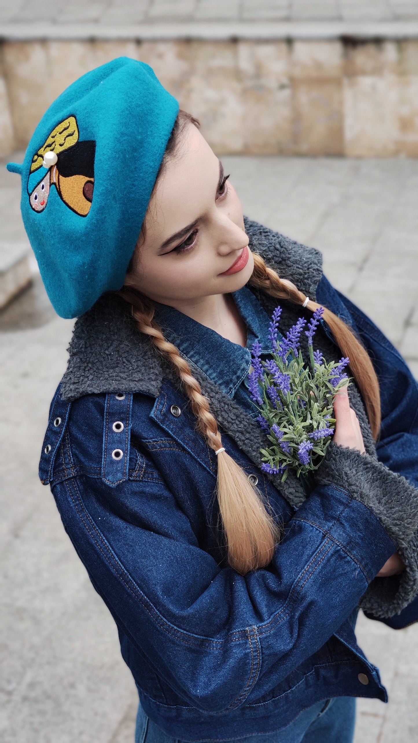 The Girl With A Pearl Earring Beret