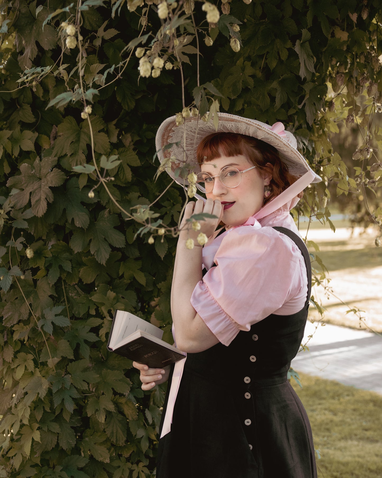 The Rose Dream Bonnet in Pink