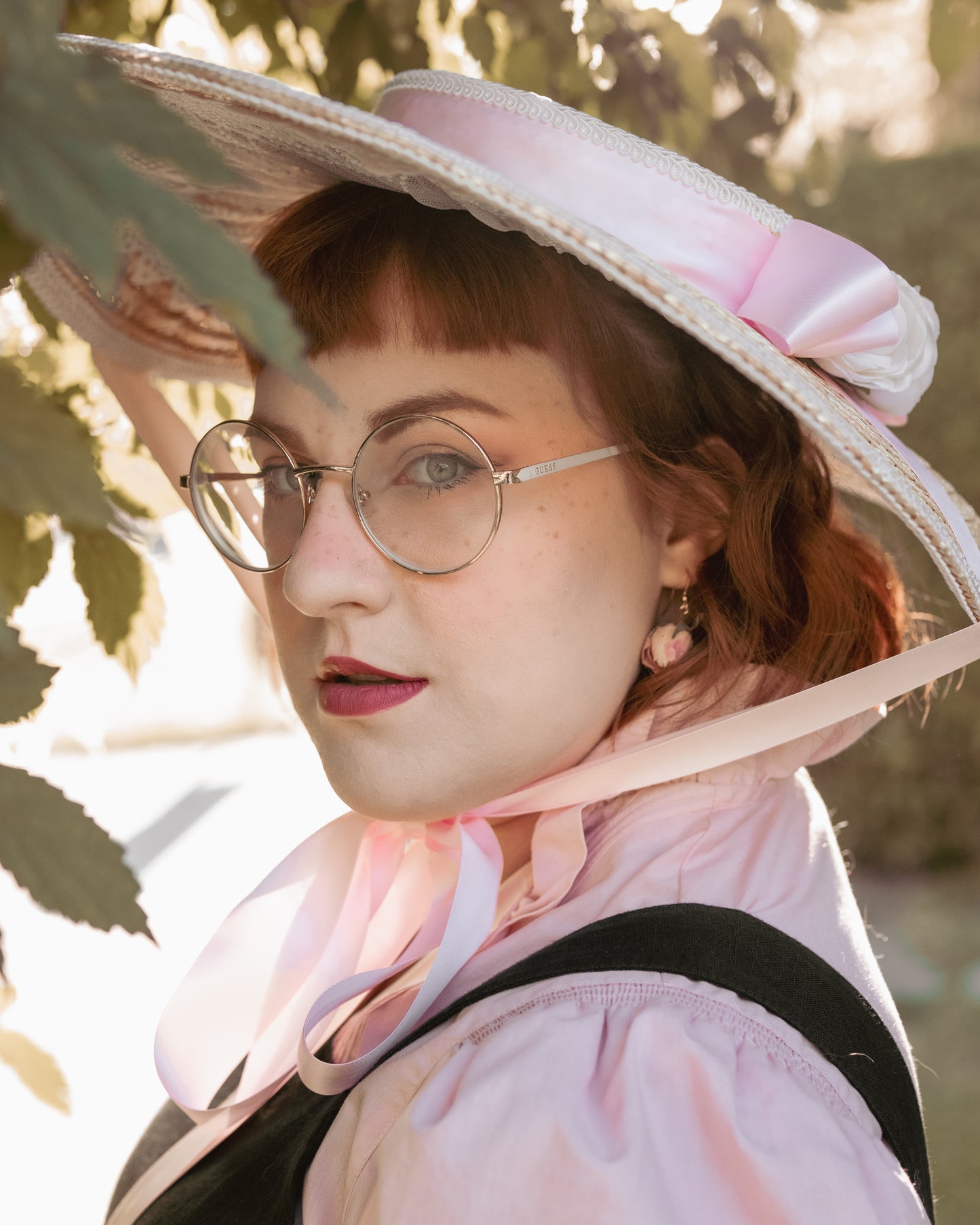 The Rose Dream Bonnet in Pink