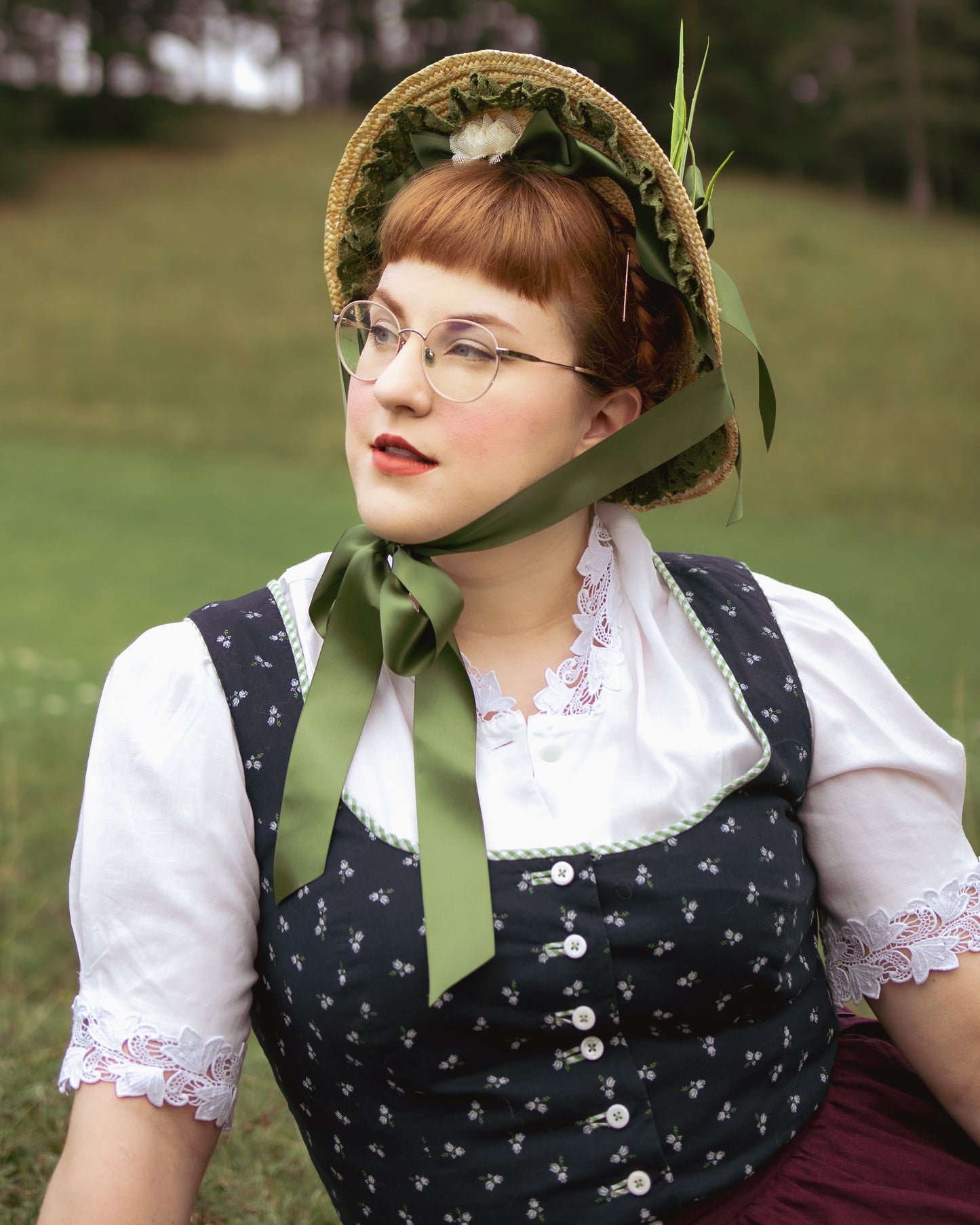 The Lily Of The Valley Straw Hat