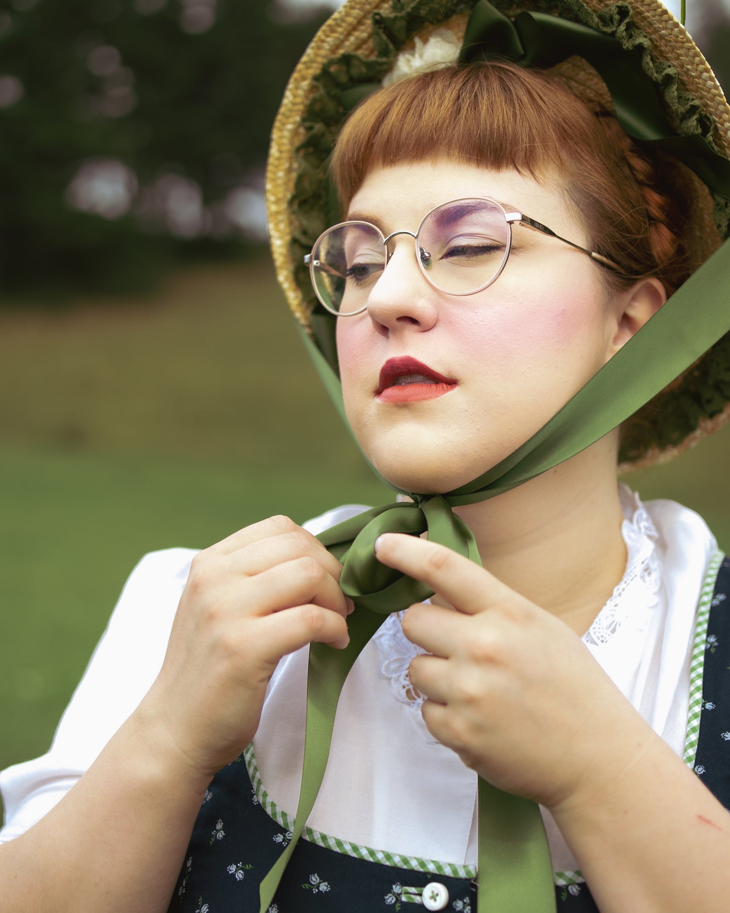 The Lily Of The Valley Straw Hat