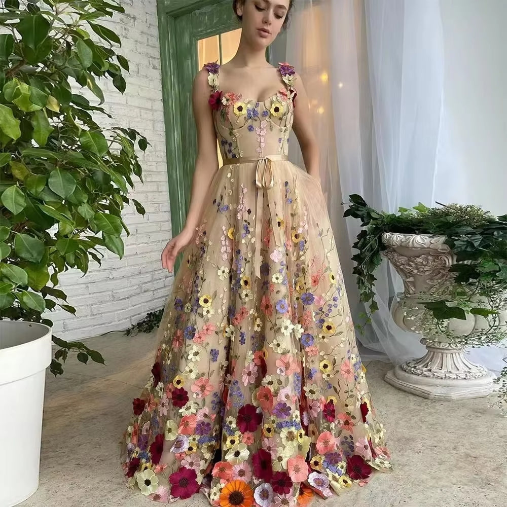 The Enchanted Blossom Gown