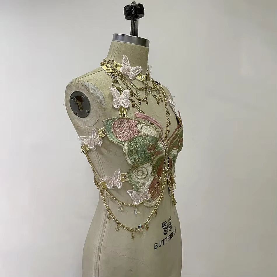 The Butterfly Charm Top - Size XS