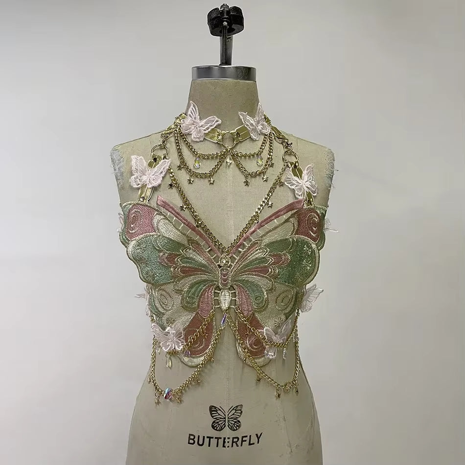 The Butterfly Charm Top - Size XS