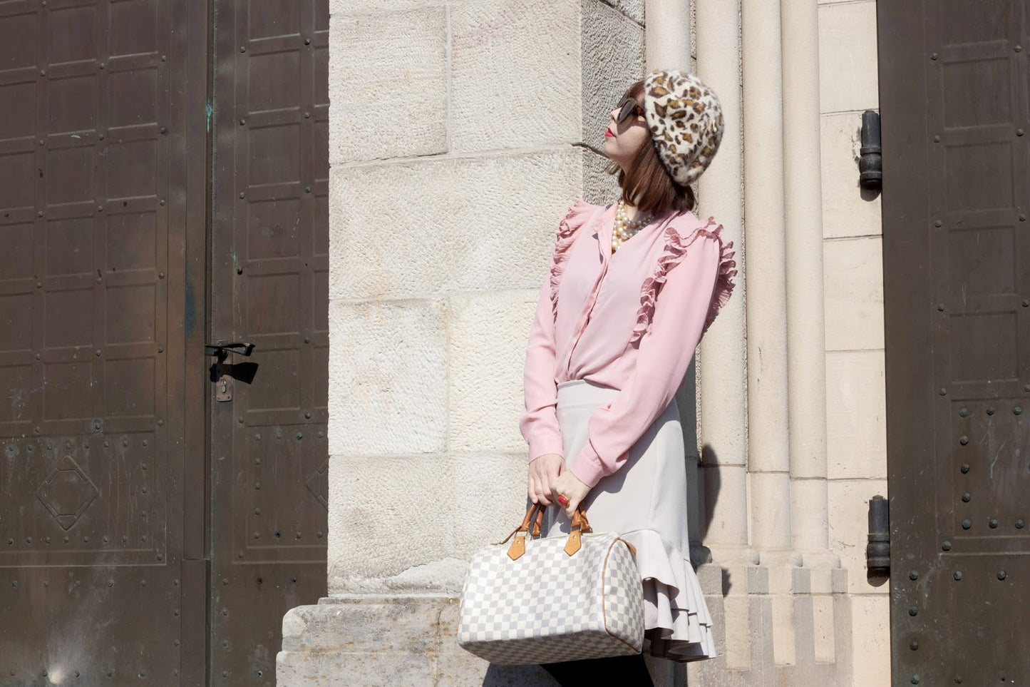 The Wild Things Wool Leopard Beret