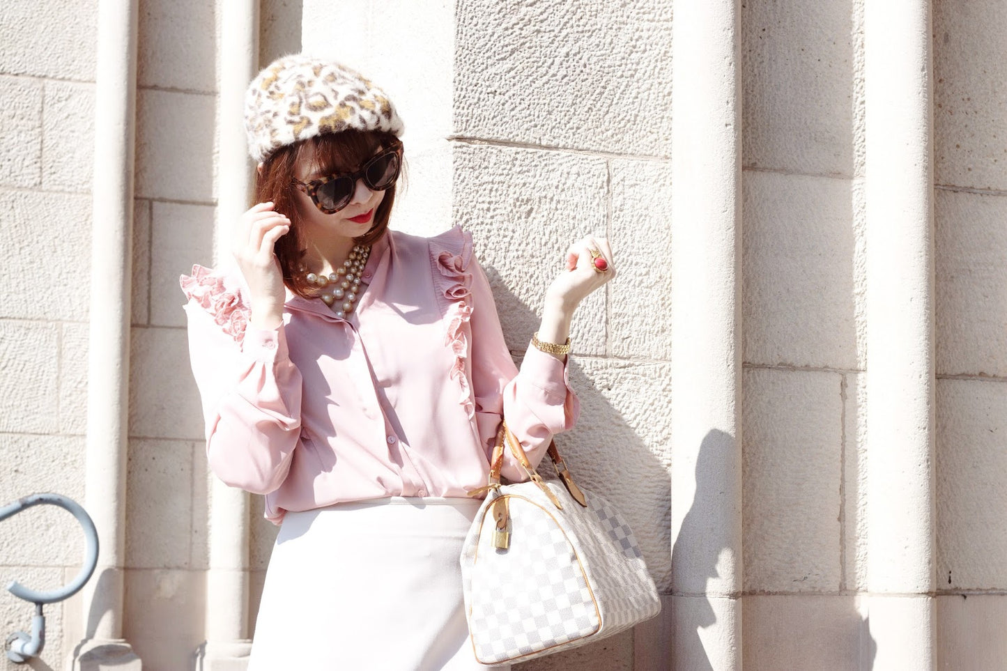 The Wild Things Wool Leopard Beret