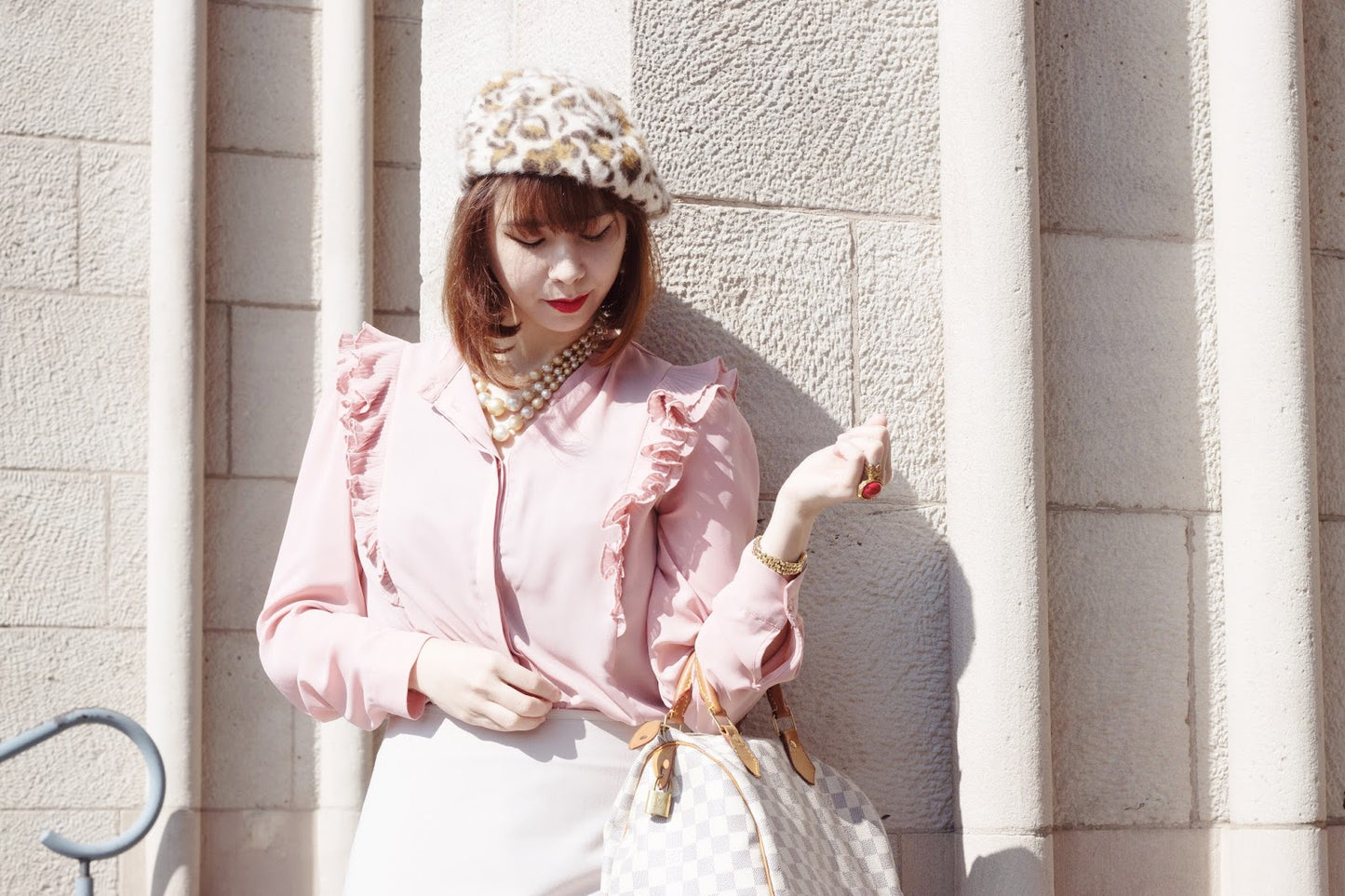 The Wild Things Wool Leopard Beret