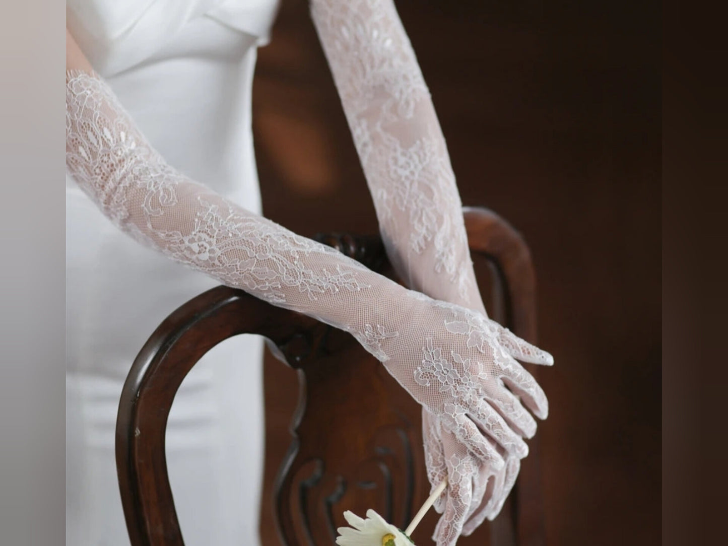 The Delicate Lace Gloves