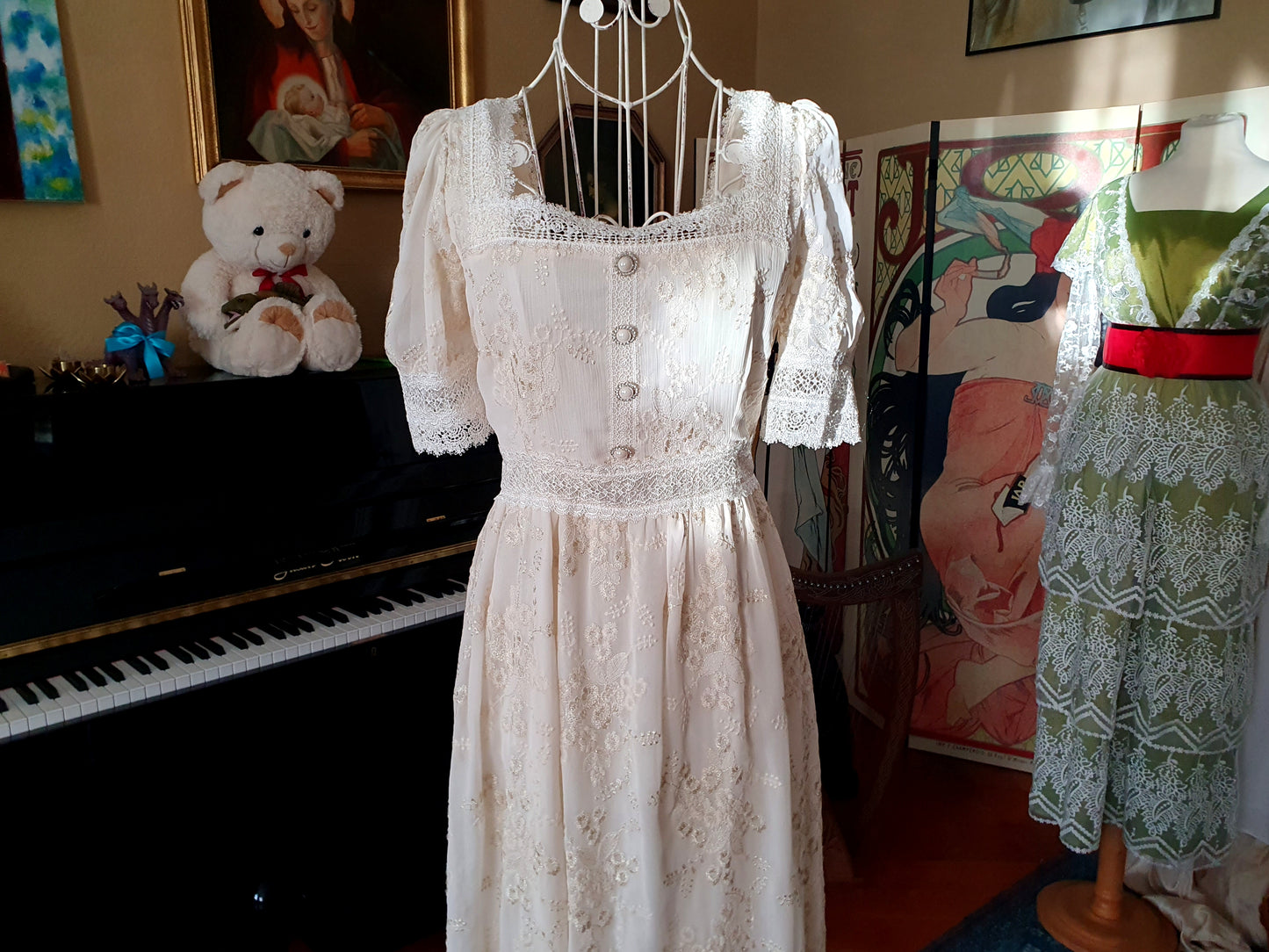 The Short-sleeved Leyna Dress - XXS/XS