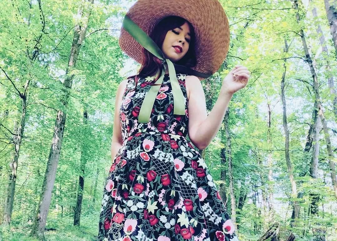 The Rose Dream Bonnet in Green