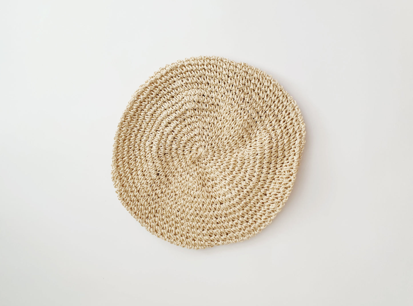 The Soleil Straw Beret