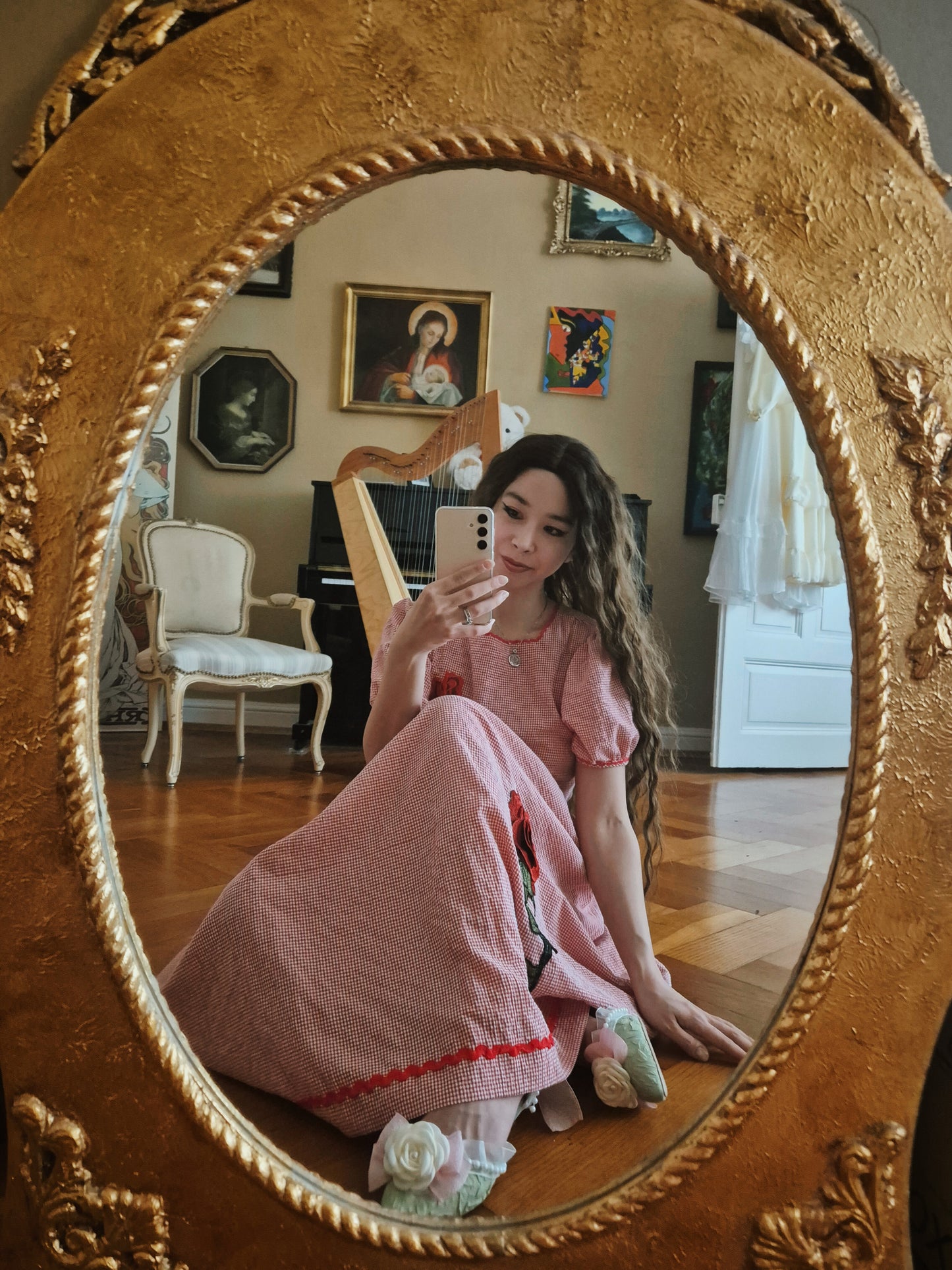 The Sweet Rose Picnic Dress
