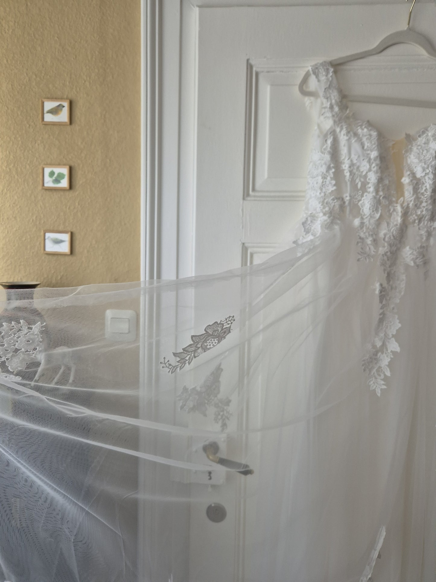 The Whispering Blossom Wedding Gown
