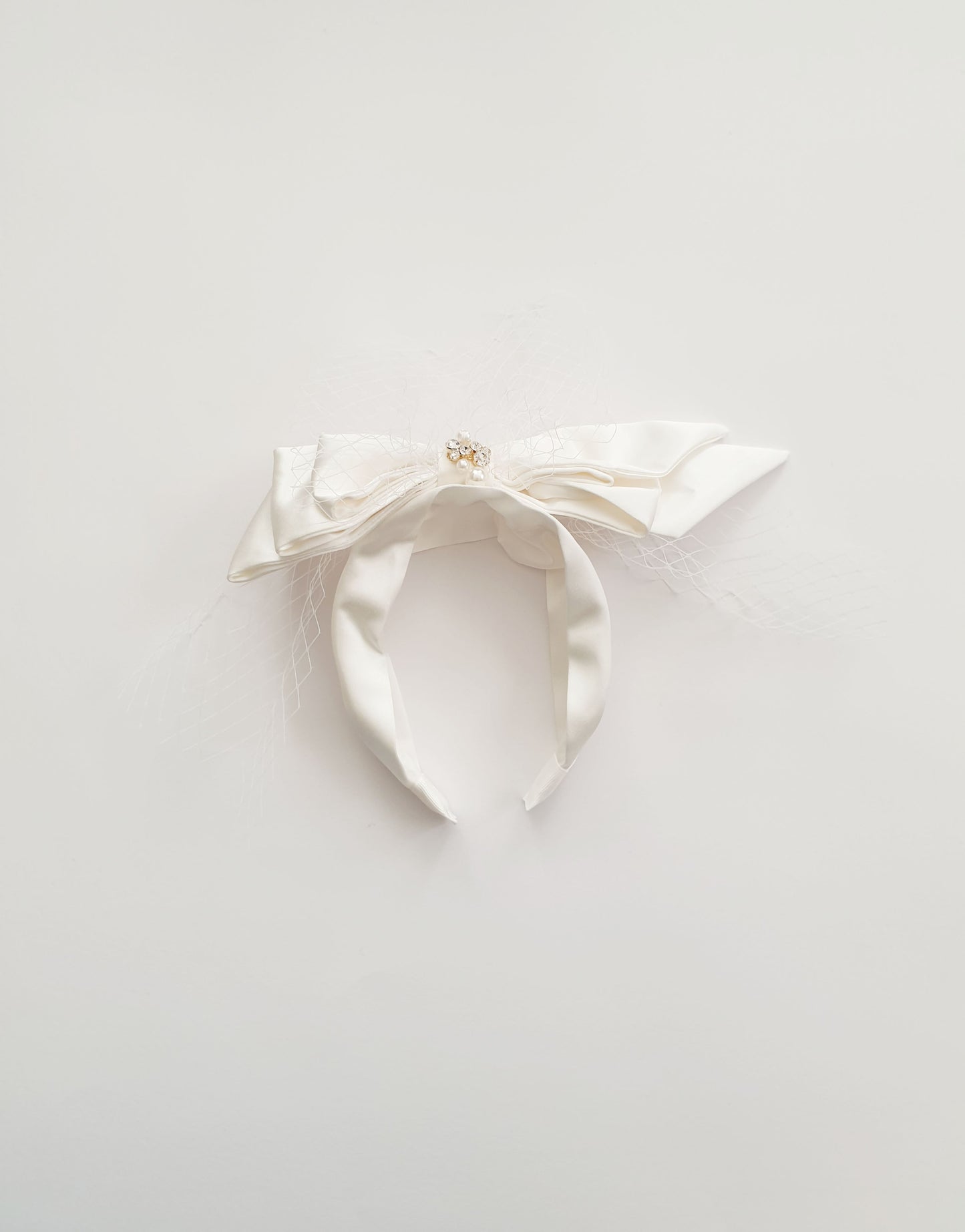 The Bridal Satin Headband