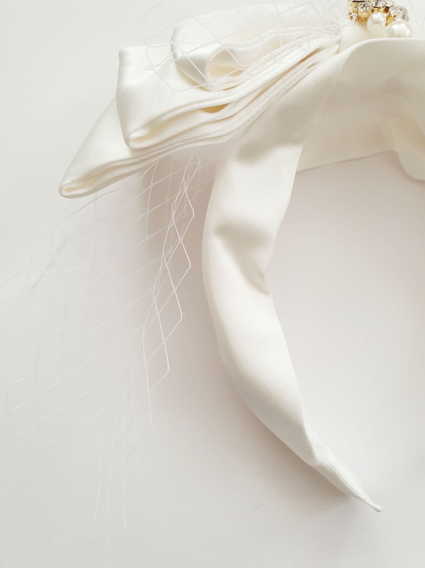 The Bridal Satin Headband