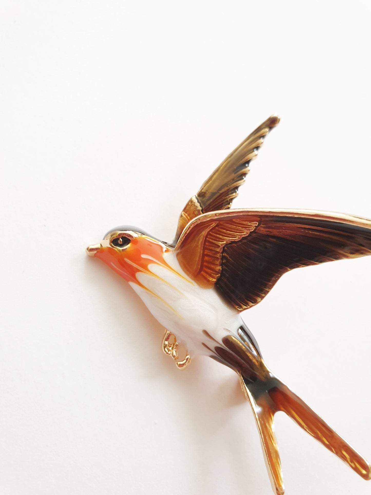 The Flight Of The Swallow Brooch