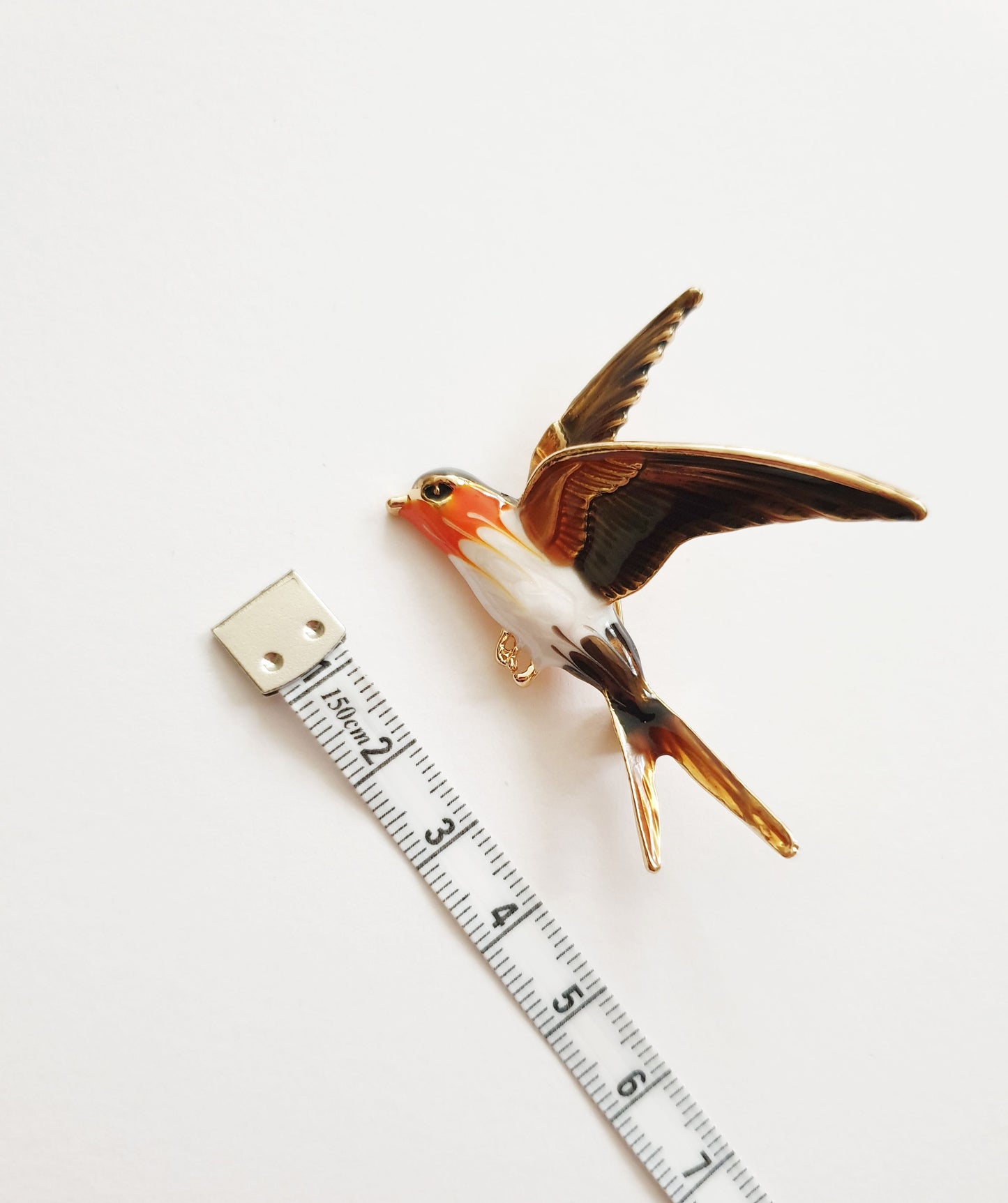 The Flight Of The Swallow Brooch