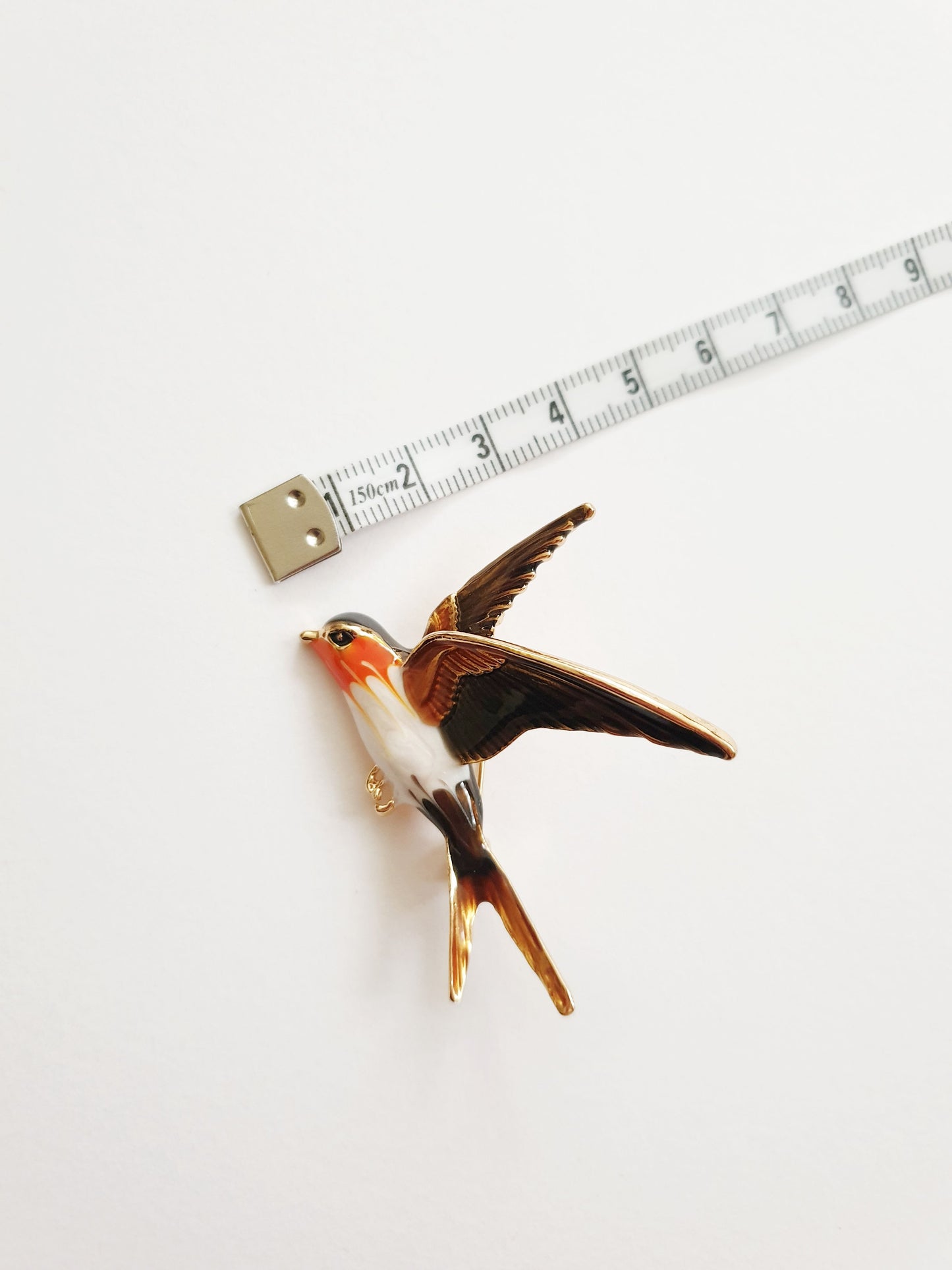 The Flight Of The Swallow Brooch