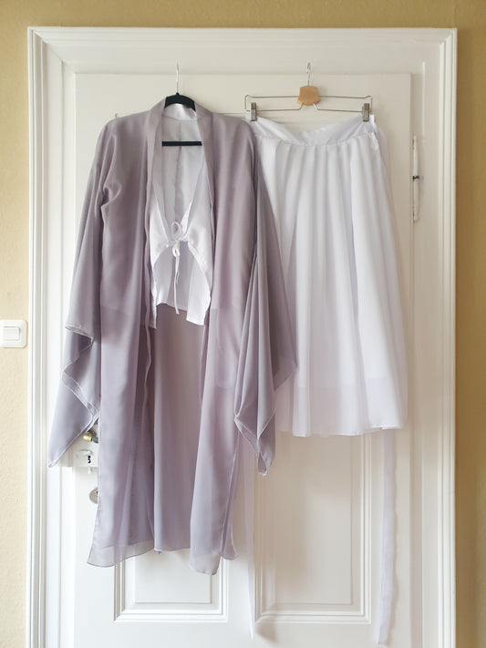 The Grey and White Hanfu – Size XS