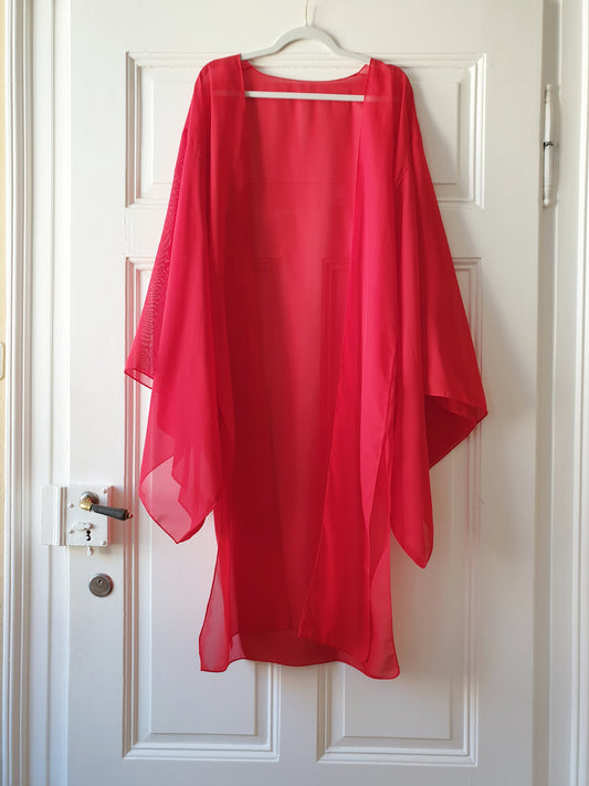 The Elegant Red Hanfu Coat - Size XS/S