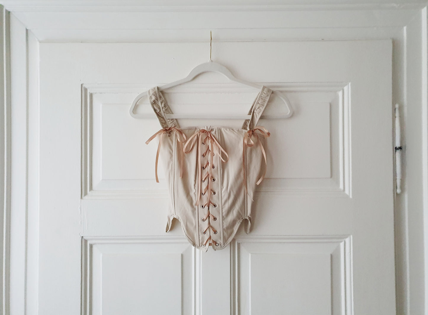 The Meadow Romance Corset Top - Cream