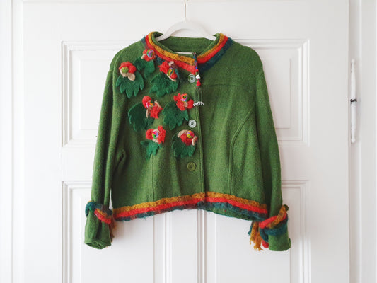 Authentic Vintage Cardigan by Laura Ashley in Size XL