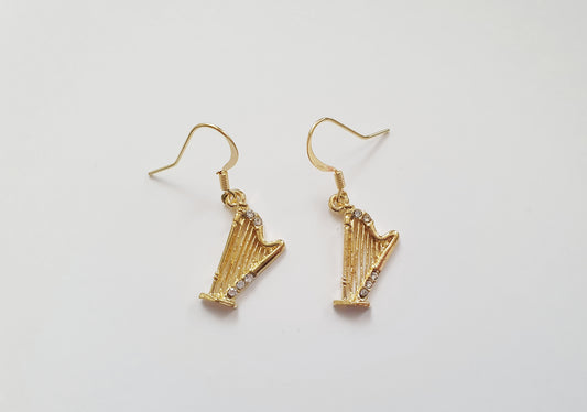 The Angelic Harp Earrings