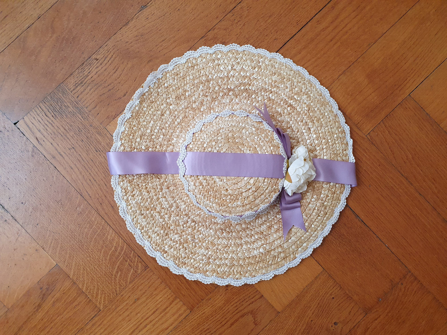 The Rose Dream Bonnet in Lavender