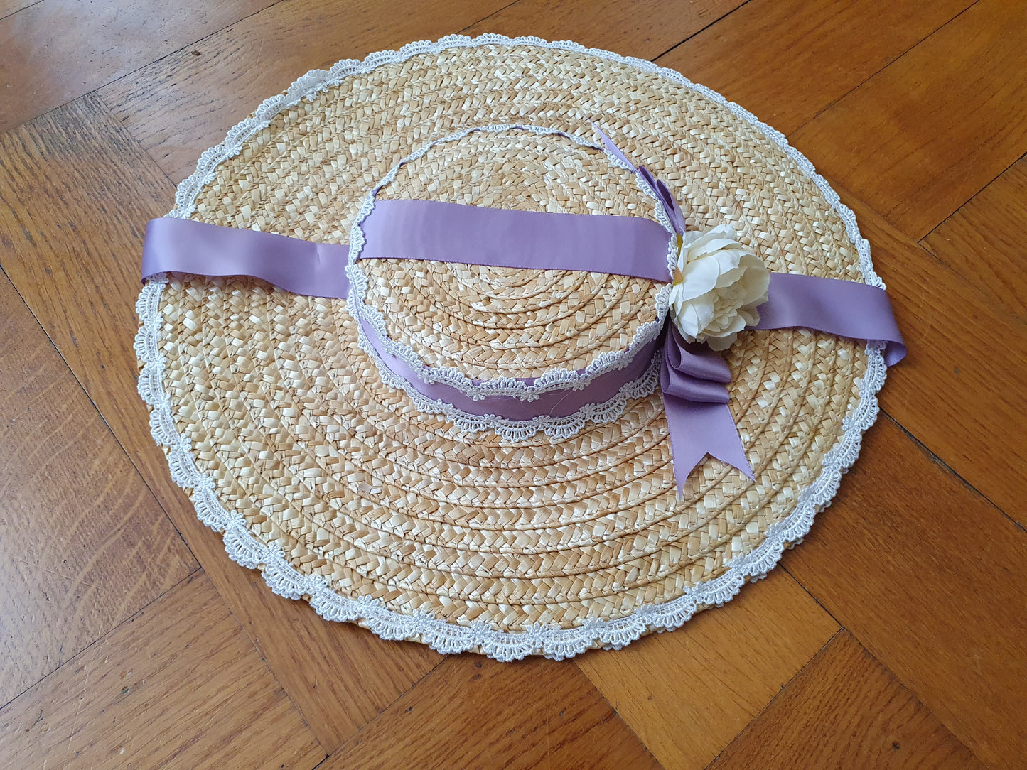 The Rose Dream Bonnet in Lavender