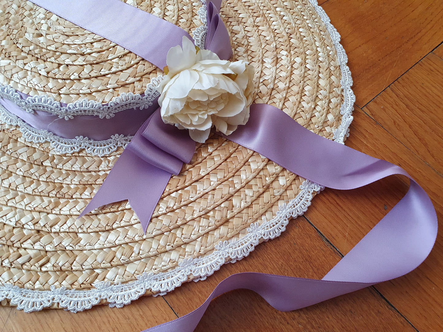 The Rose Dream Bonnet in Lavender