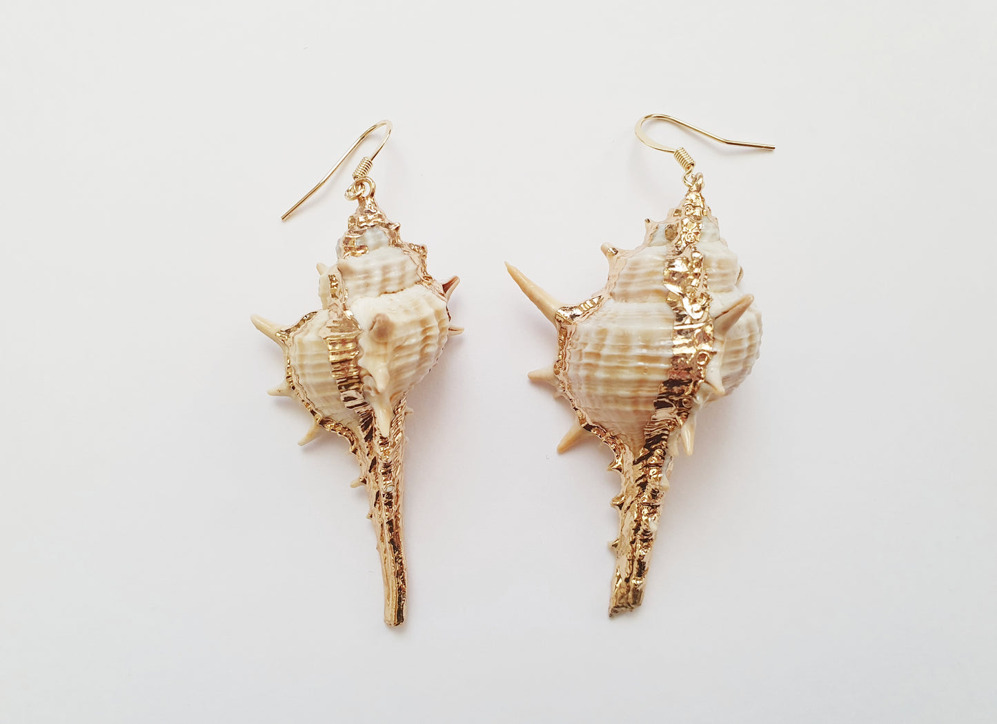 The Gold-Plated Mermaid Treasure Earrings