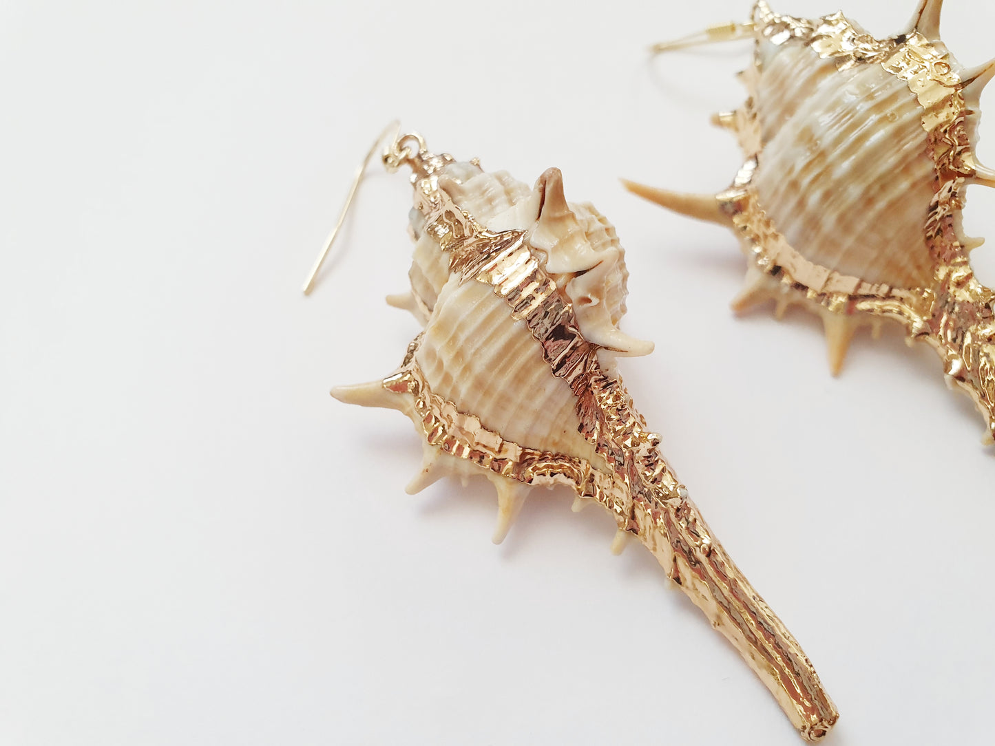 The Gold-Plated Mermaid Treasure Earrings