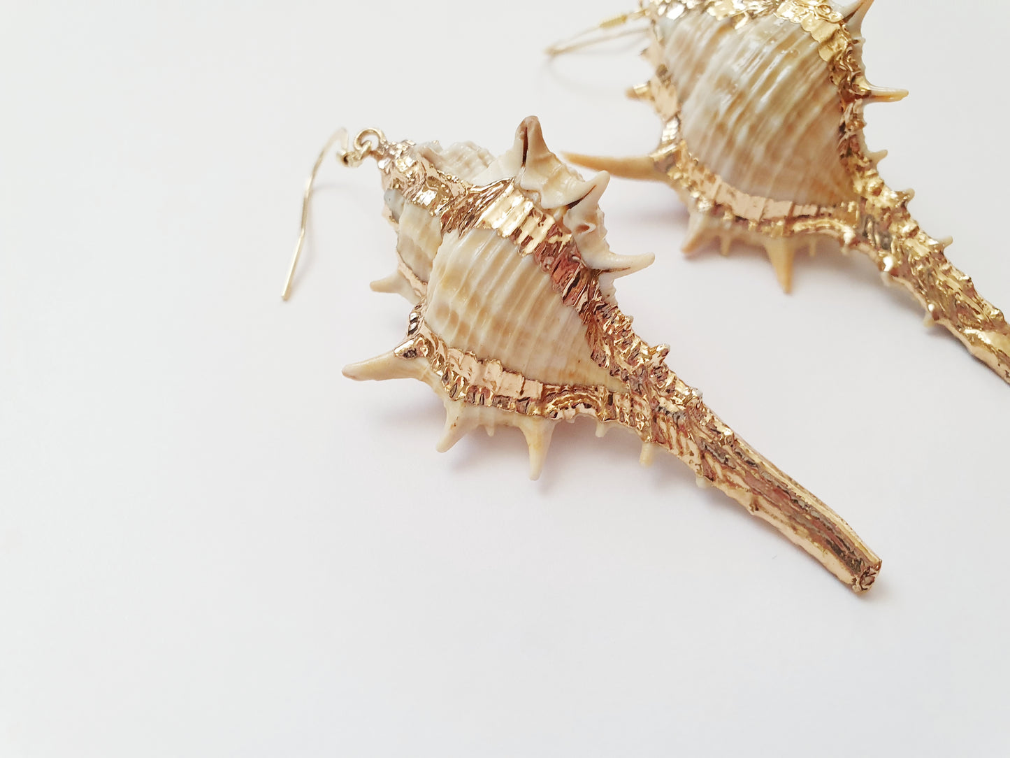 The Gold-Plated Mermaid Treasure Earrings