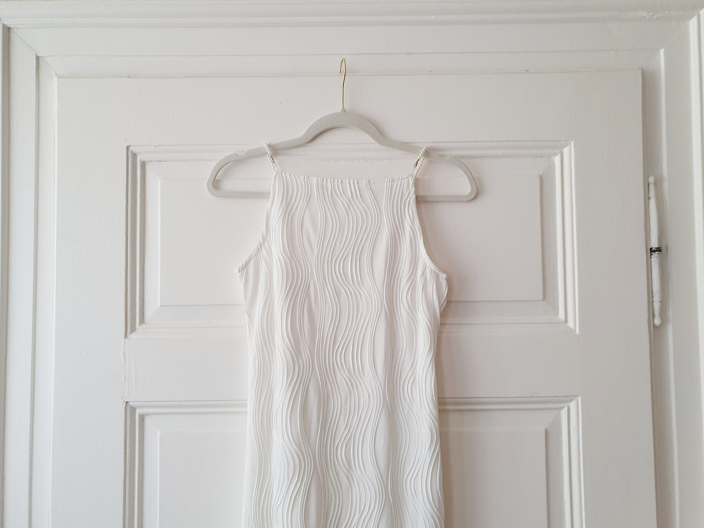 The Parisian Chic White Midi Dress - Size XXS