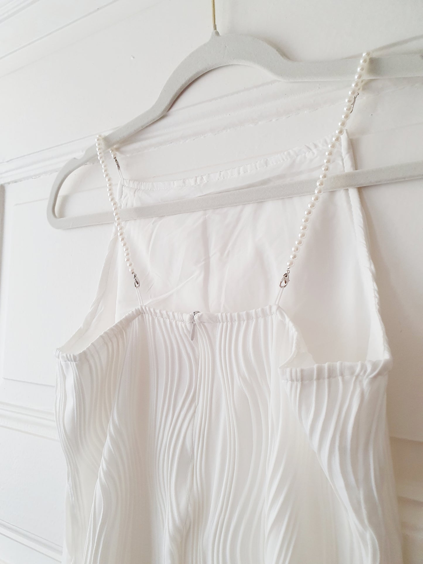 The Parisian Chic White Midi Dress - Size XXS