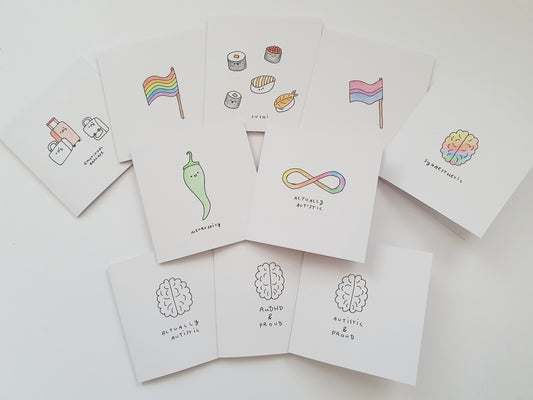 The Neurodivergent Greeting Cards