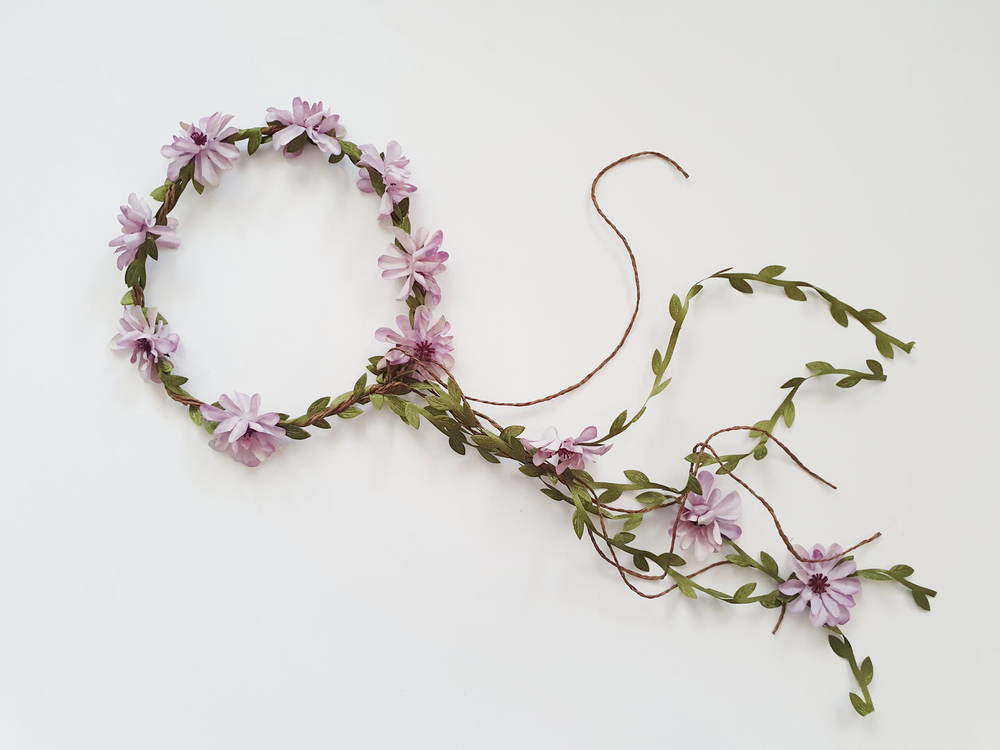 The Elven Princess Flower Crown - Purple