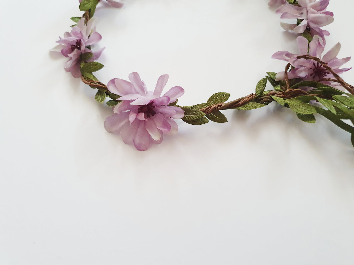 The Elven Princess Flower Crown - Purple