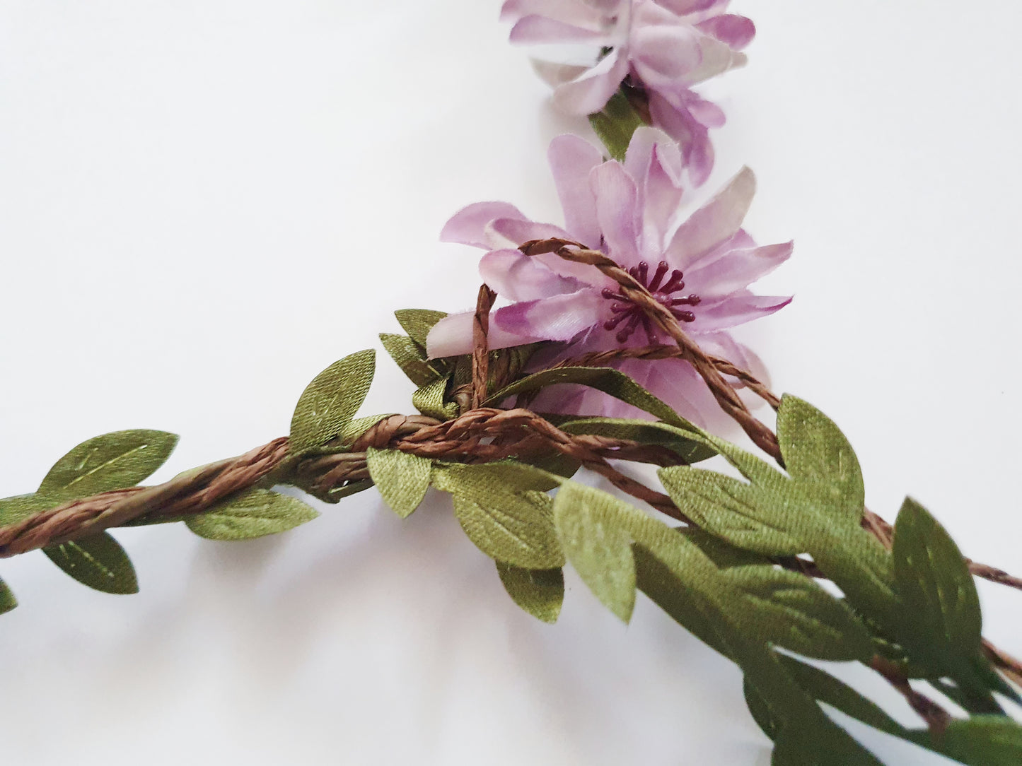 The Elven Princess Flower Crown - Purple