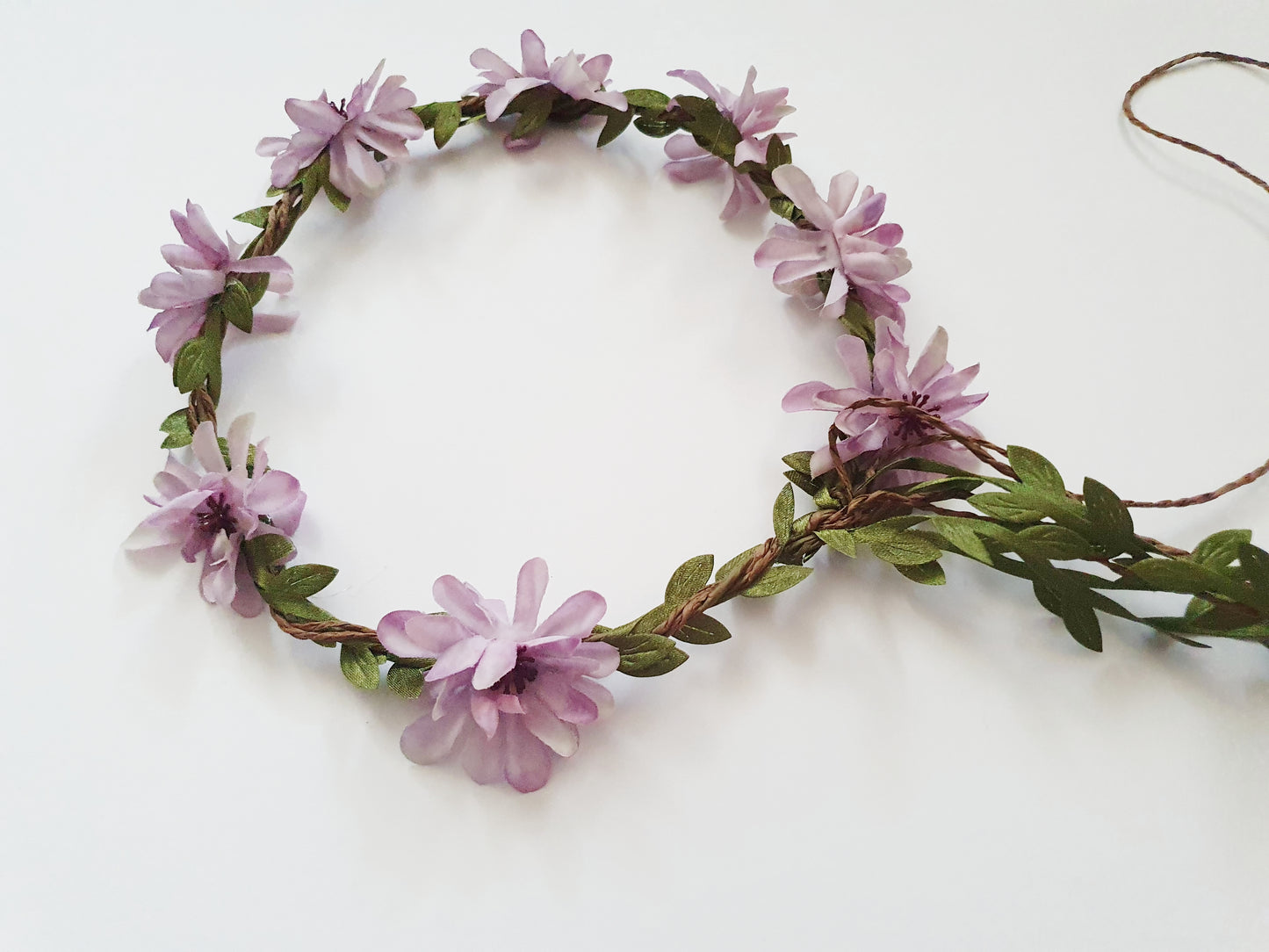 The Elven Princess Flower Crown - Purple