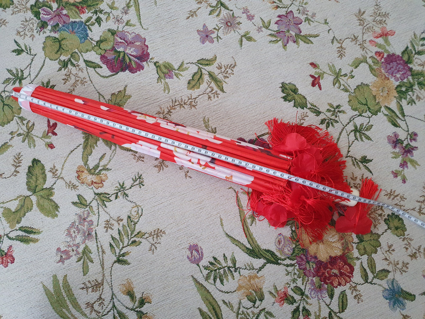 The Red Hanfu Parasol