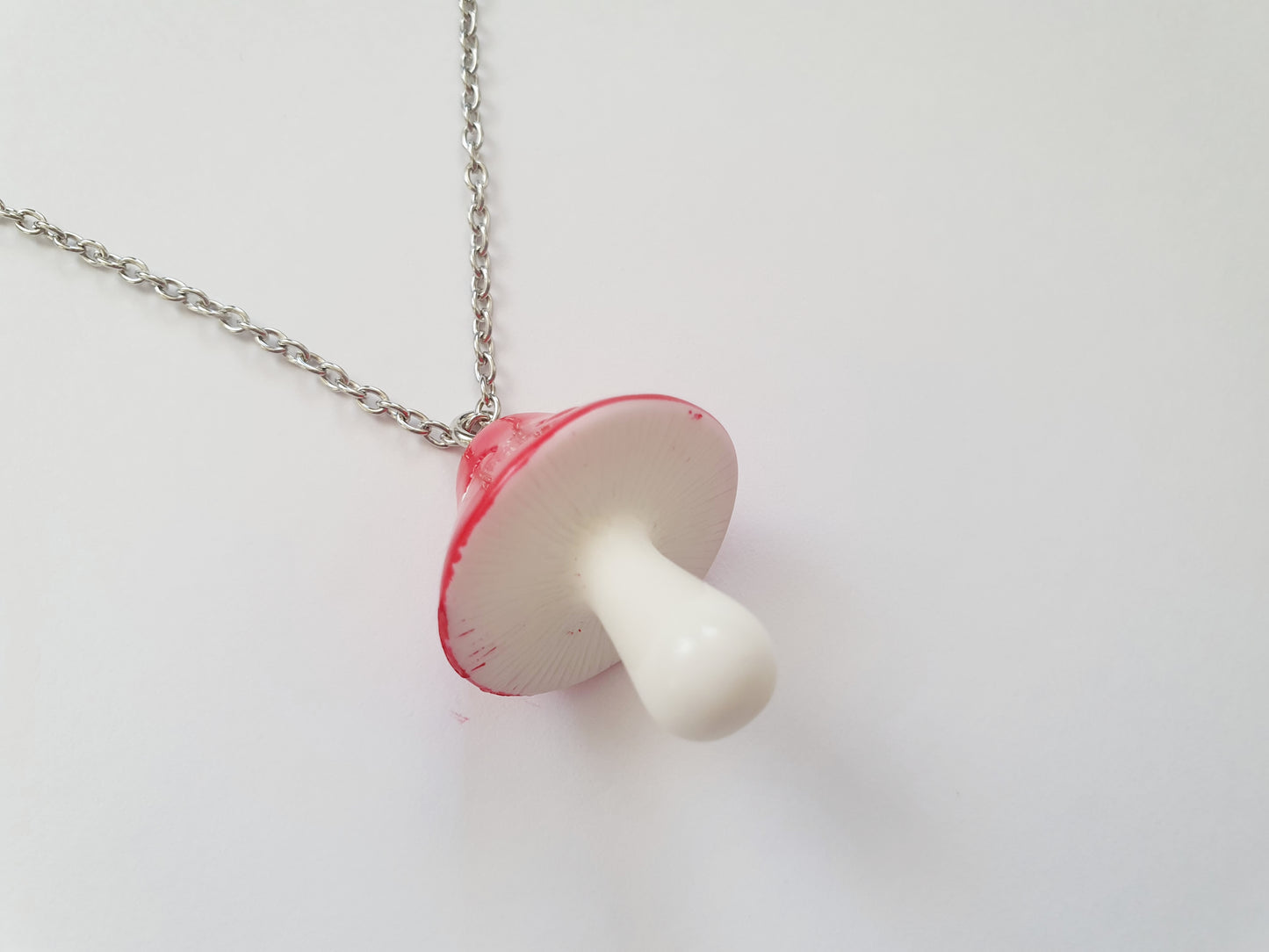 The Silver Amanita Muscaria Necklace