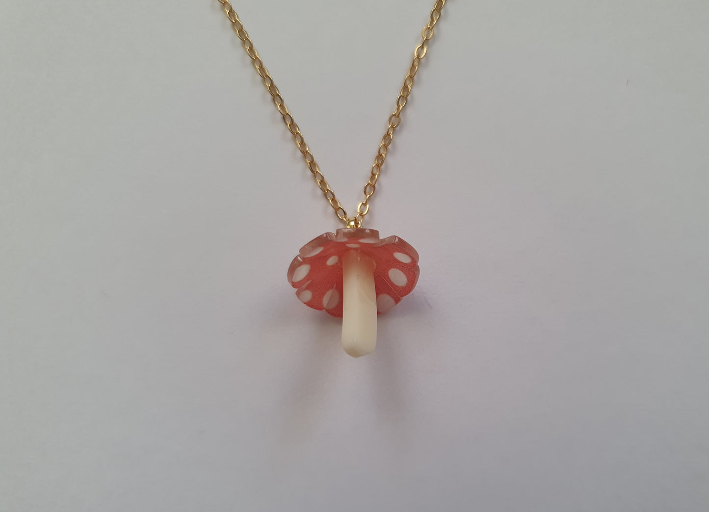 The Golden Amanita Muscaria Necklace