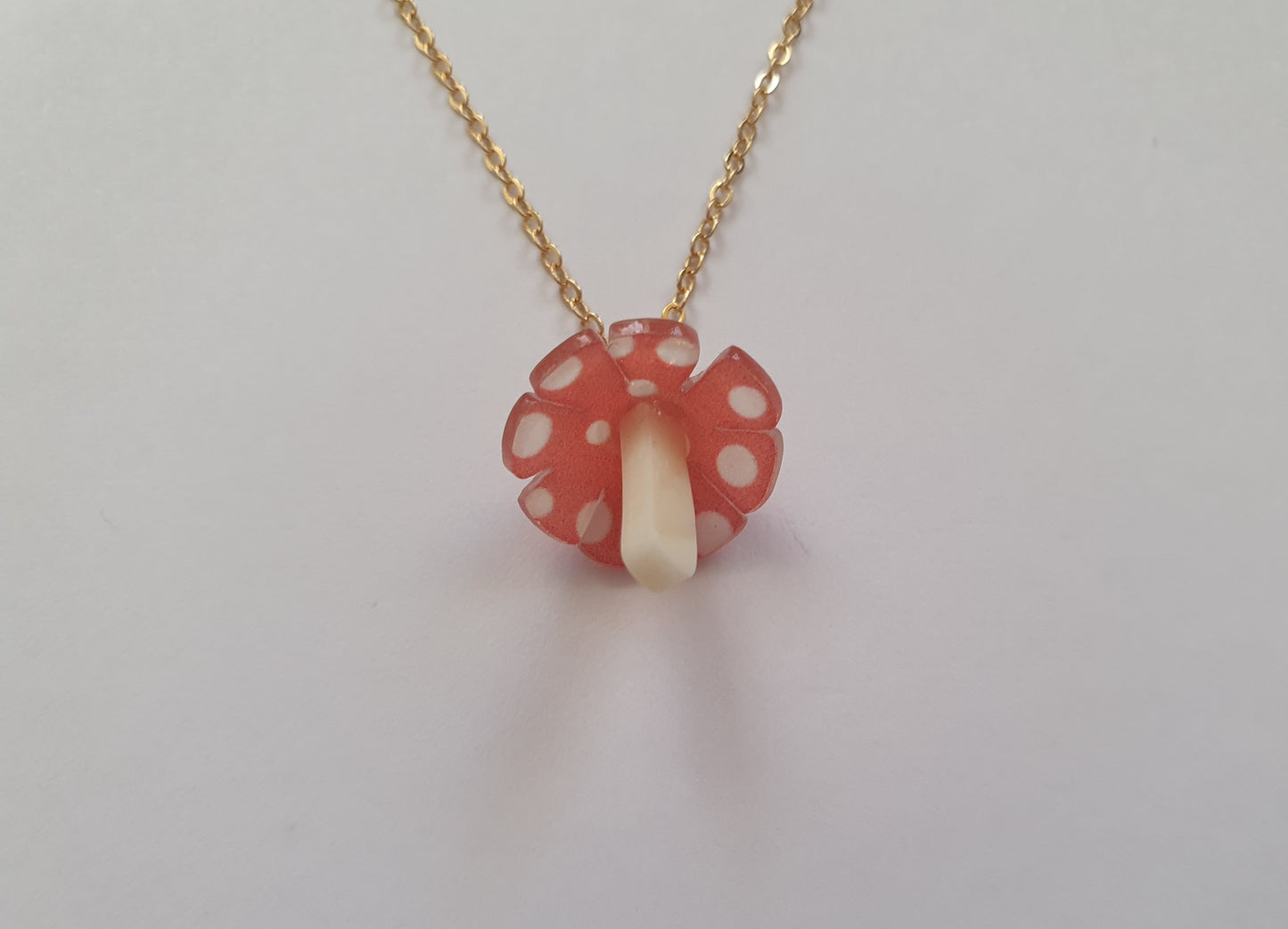 The Golden Amanita Muscaria Necklace