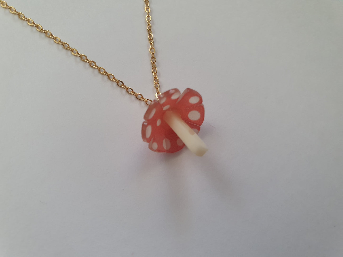 The Golden Amanita Muscaria Necklace