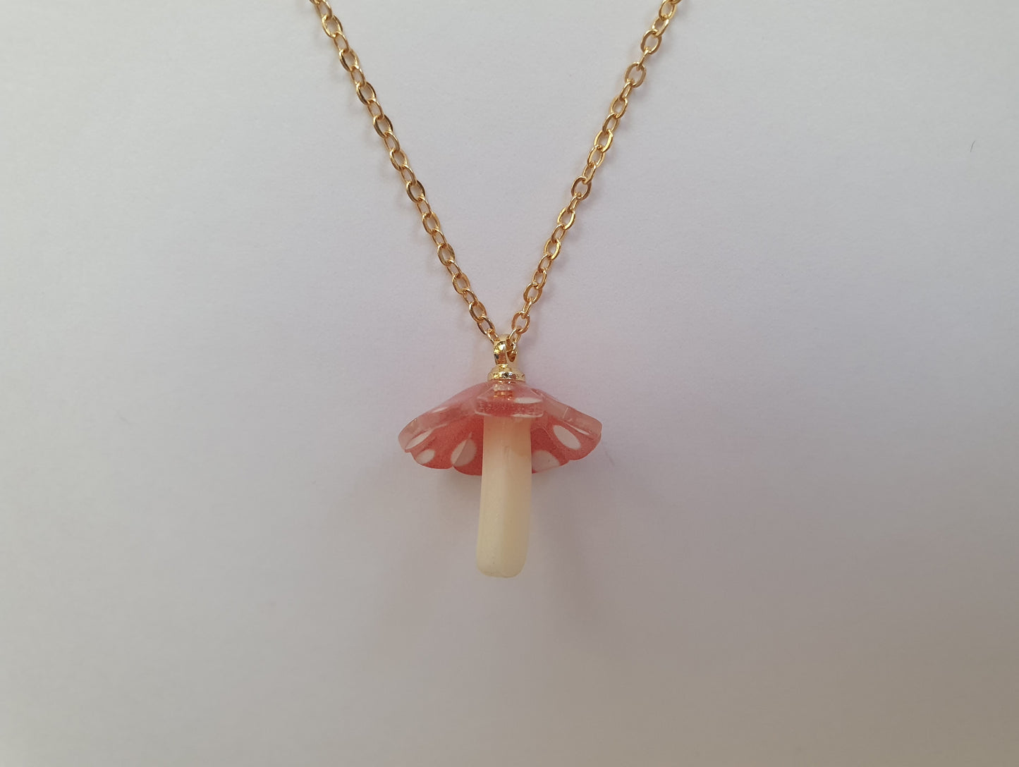 The Golden Amanita Muscaria Necklace