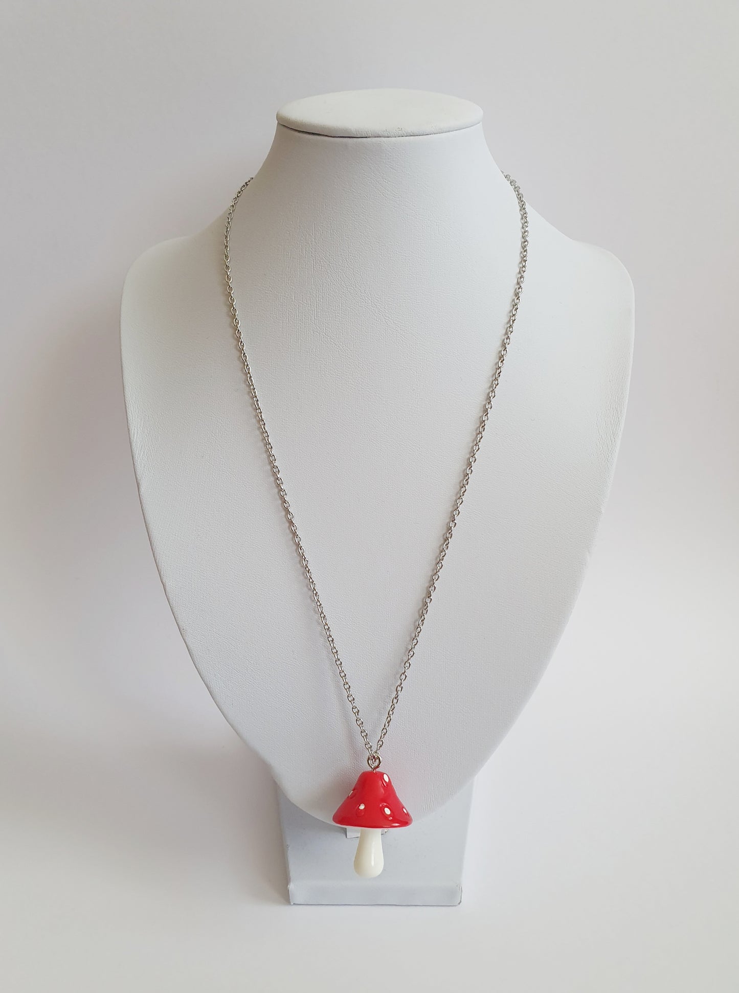 The Silver Amanita Muscaria Necklace