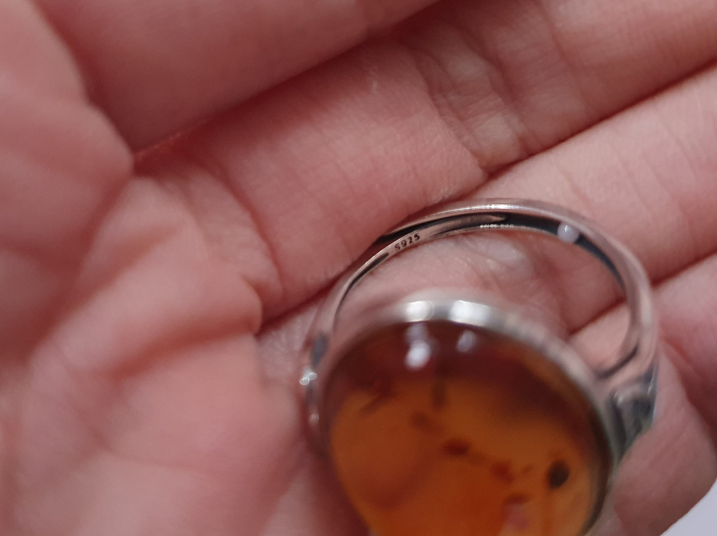 The Healing Amber Ring