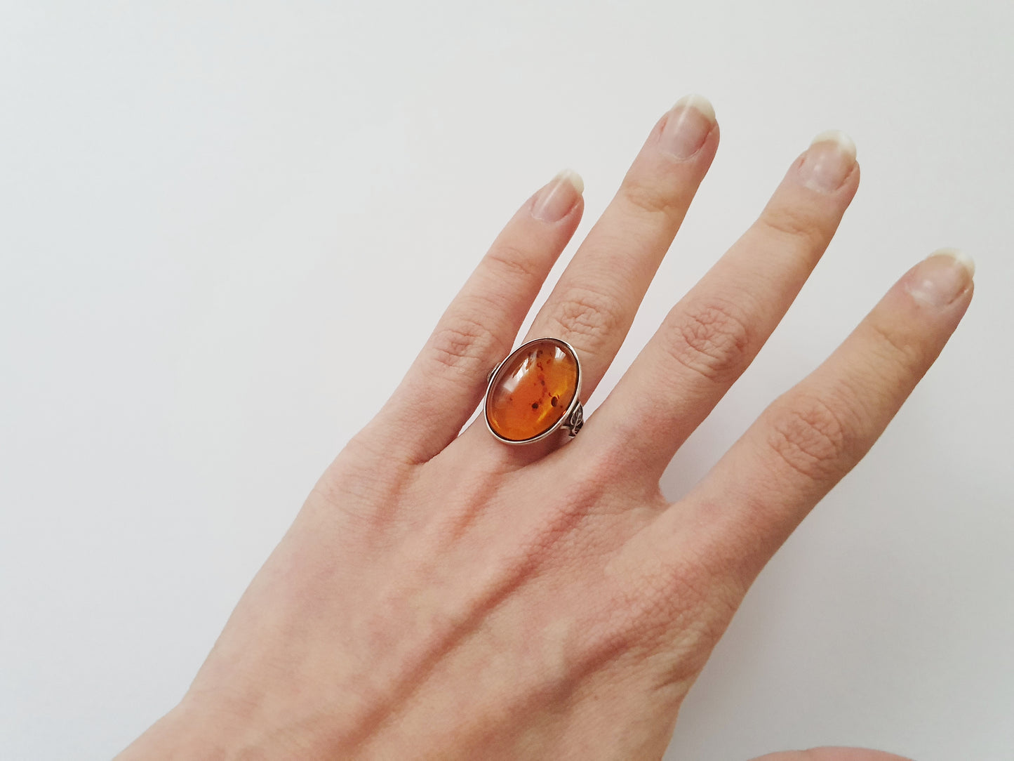 The Healing Amber Ring