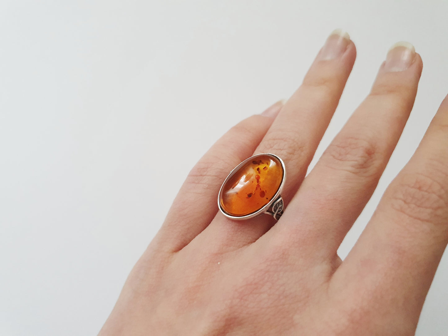 The Healing Amber Ring